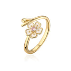 Pink Sakura Bloom Ring