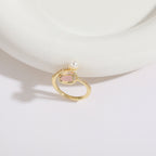 Pink Pearl Elegance Ring
