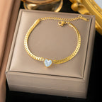 Diamond Heart Bracelet
