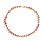 Casual Elegant Simple Style Four Leaf Clover Flower Copper 18K Gold Plated Zircon Bracelets Necklace in Bulk