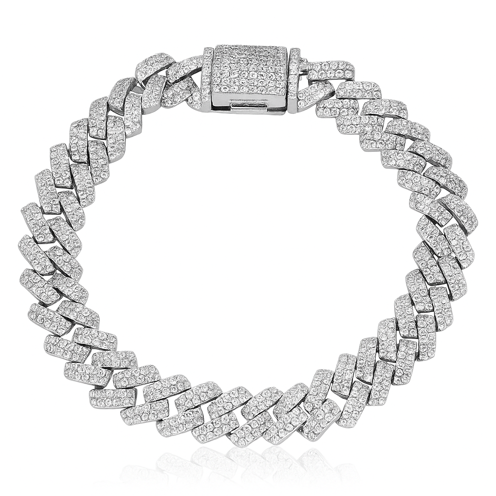 L’Étoile Diamond Cuban Bracelet