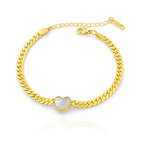 Diamond Heart Bracelet