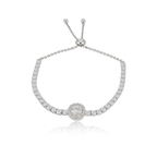 La Étoile Diamond Frame Bracelet