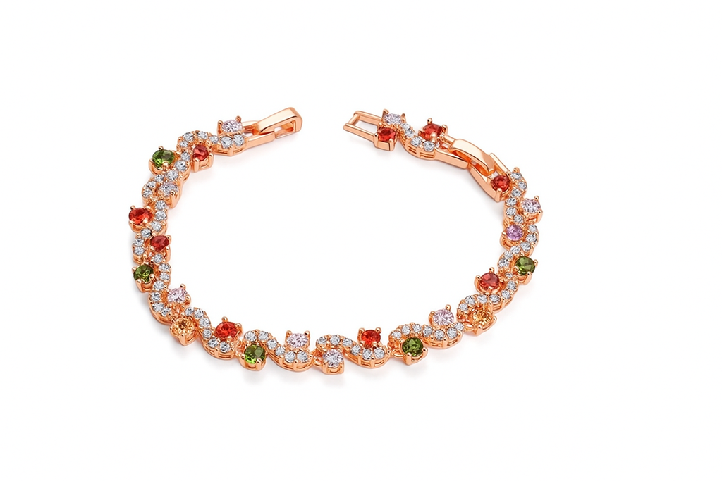 Sunset Garden Gem Bracelet