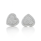 Luxury Crystal Heart Studs