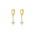 Dainty Blossom Dangle Earrings