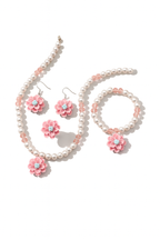 Pearl Girl'S Jewelry Set