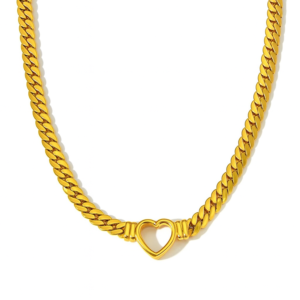 Chrome Love Cuban Chain