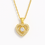 Shining Love Heart Pendant