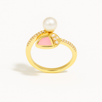 Pink Pearl Elegance Ring