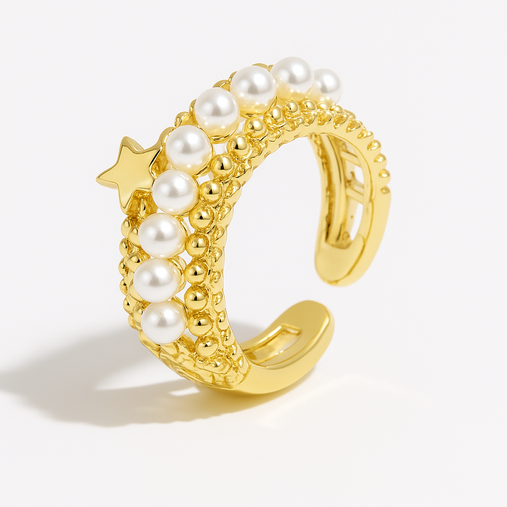Starfall Pearl Ring