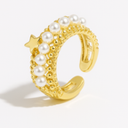 Starfall Pearl Ring