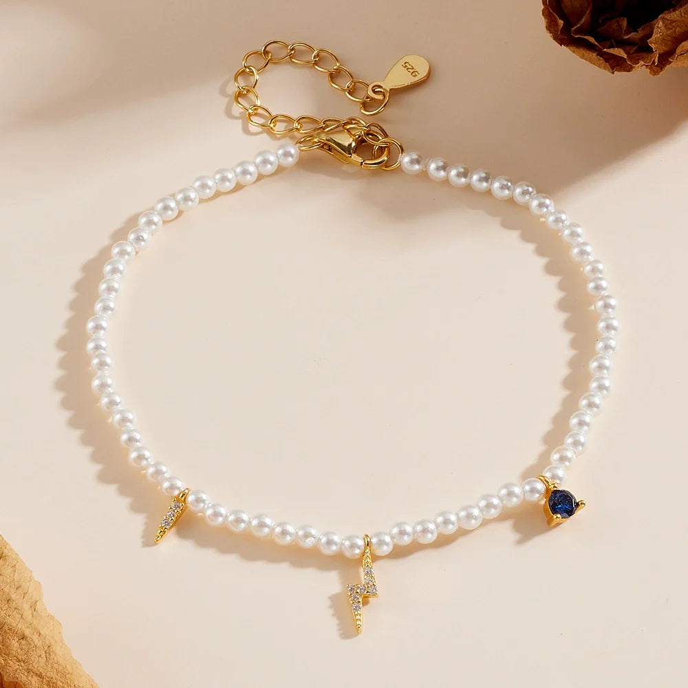 Geometric Pearl Luxe Bracelet