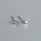 Women's S925 Sterling Silver Heart Earrings 