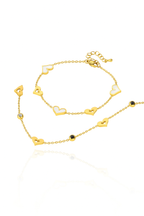 Love Bells Gold Jewelry Set