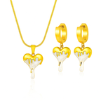 Minimalist Love Bells Jewelry Set