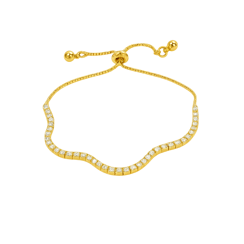 Diamond Wave Bracelet