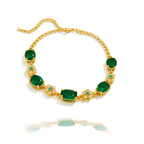 Emerald Bloom Bracelet