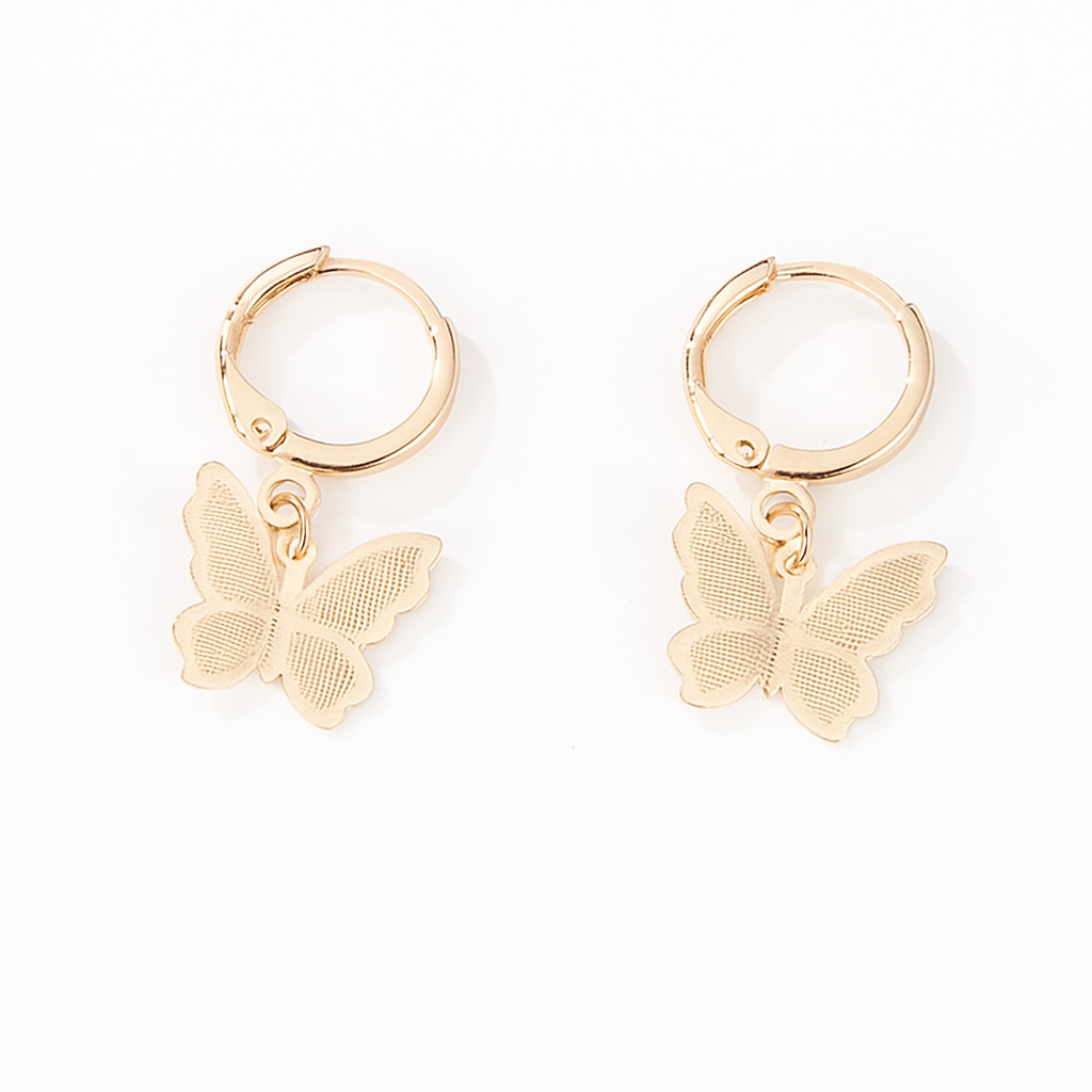 Butterfly Copper Earrings