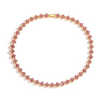 Casual Elegant Simple Style Four Leaf Clover Flower Copper 18K Gold Plated Zircon Bracelets Necklace in Bulk