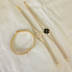 Elegant Four Leaf Clover Bracelets