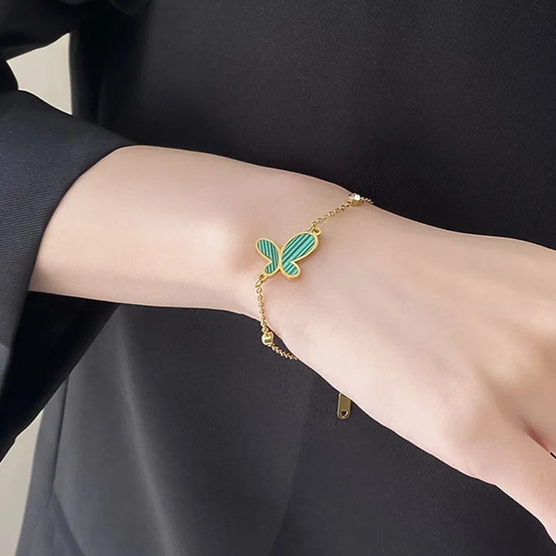 L’Étoile Diamond Butterfly Bracelet