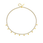 Fashion Women'S Titanium Steel Eightpointed Star Necklace with Electroplating Treatment and Regular Chain