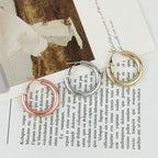 Luxury Thick Statement Hoops