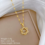 Golden Starlight Necklace