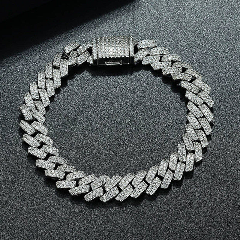 L’Étoile Diamond Cuban Bracelet