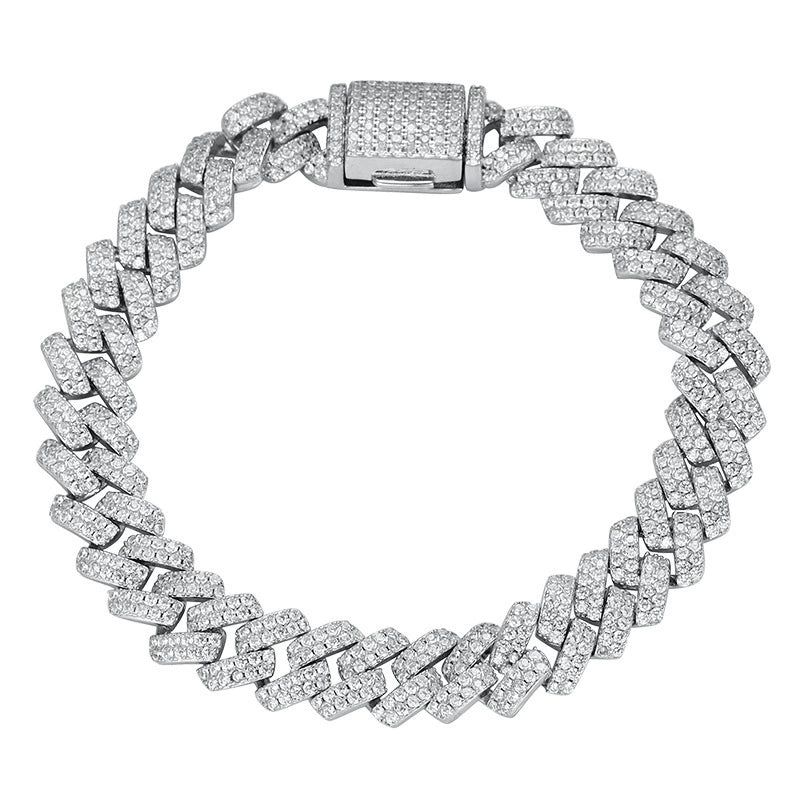 L’Étoile Diamond Cuban Bracelet