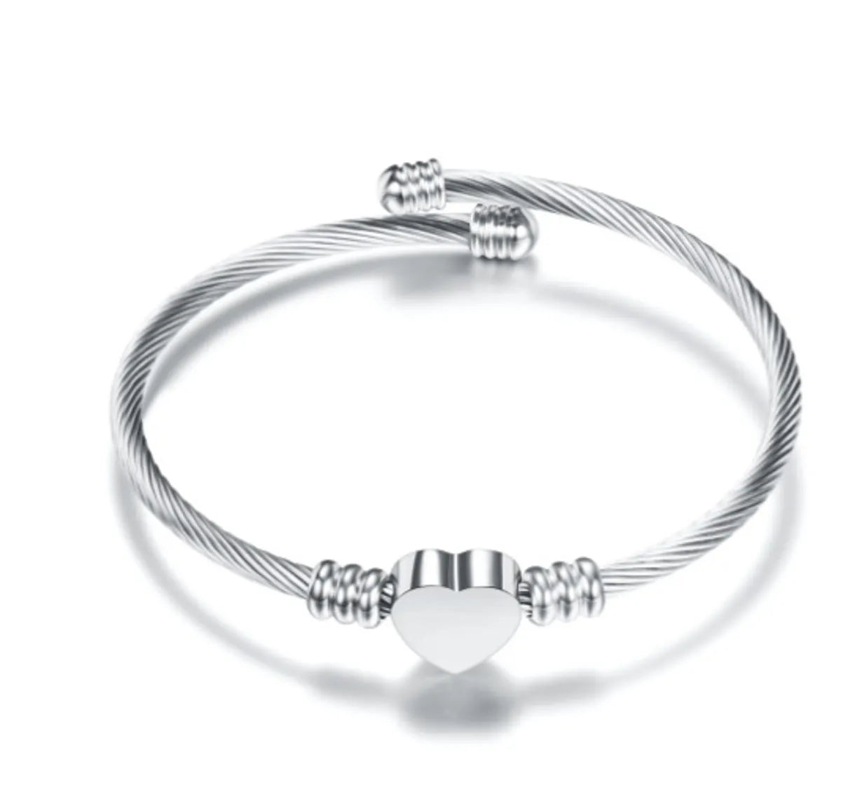 Love Heart Titanium Steel Plating