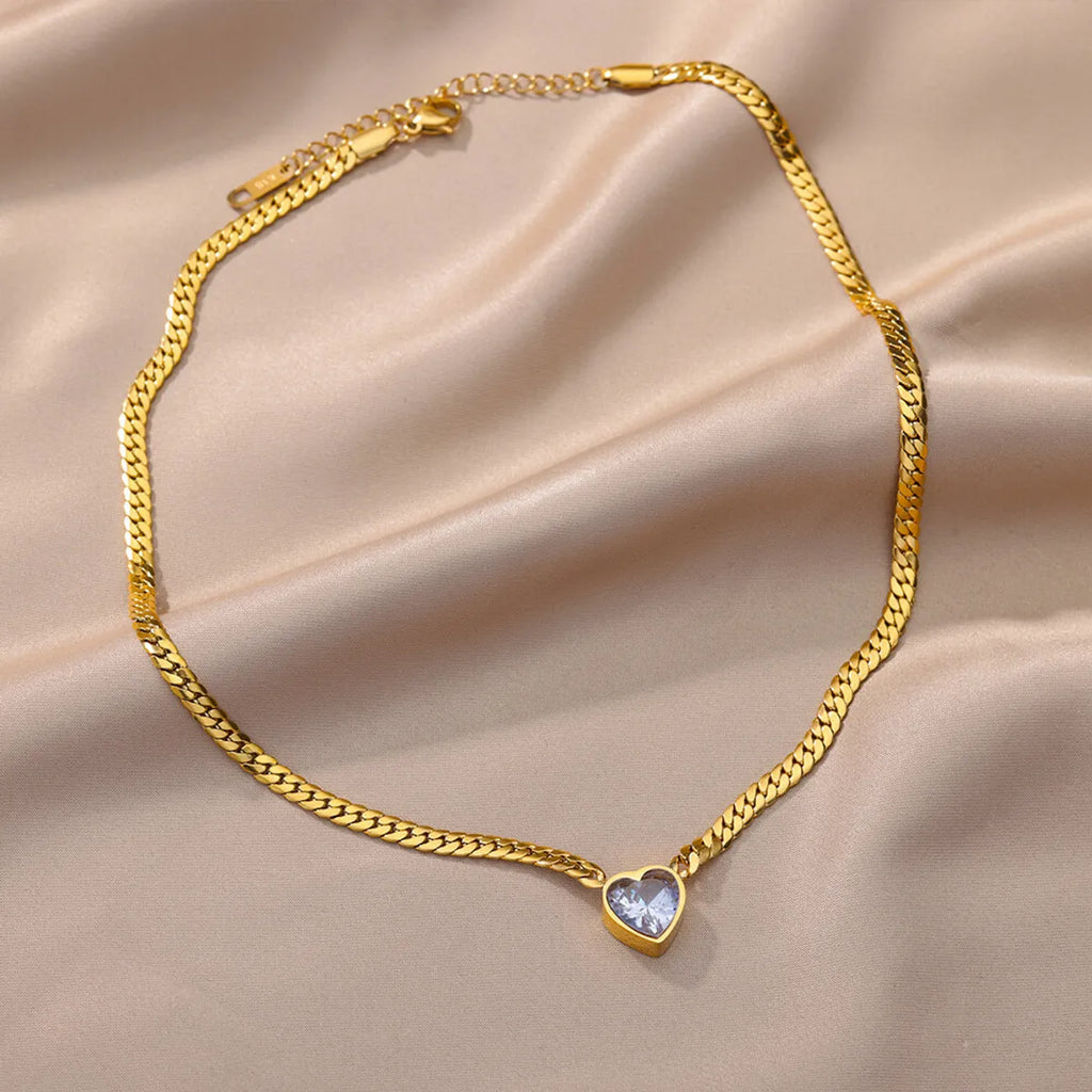 Diamond Heart Bracelet