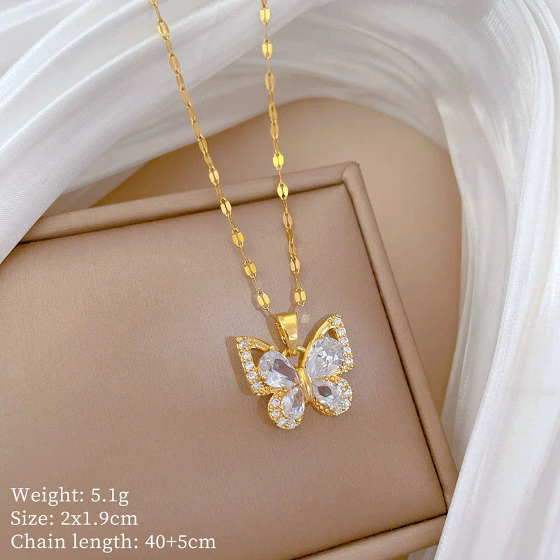 Luxe Butterfly Necklace