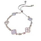 La Étoile Diamond Clover Bracelet