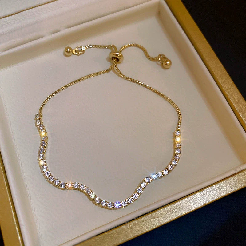 Diamond Wave Bracelet