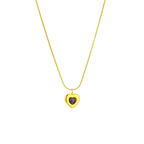 Wholesale Jewelry Titanium Steel Pendant Love Chain Retro Simple Design Electroplating for Women