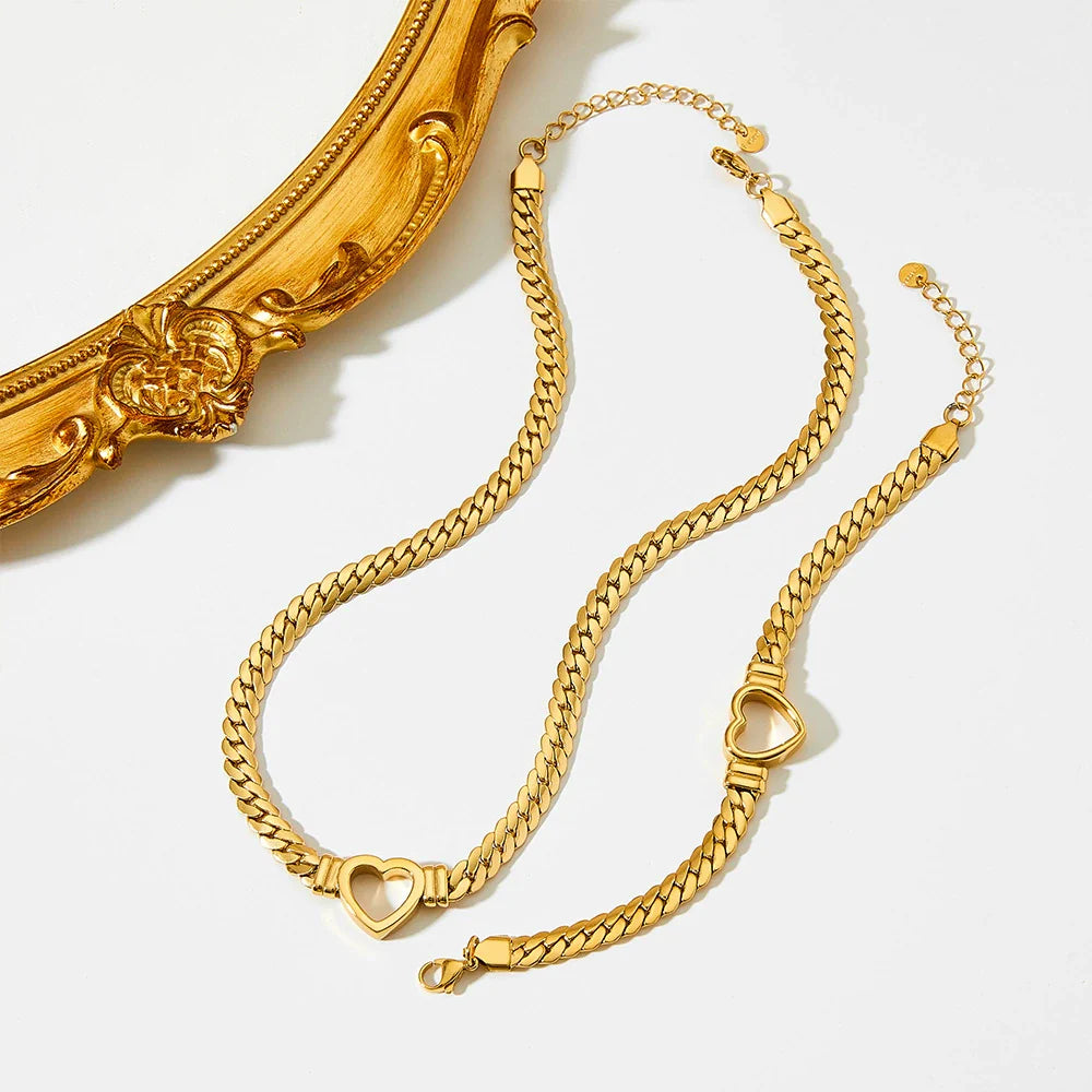 Chrome Love Cuban Chain