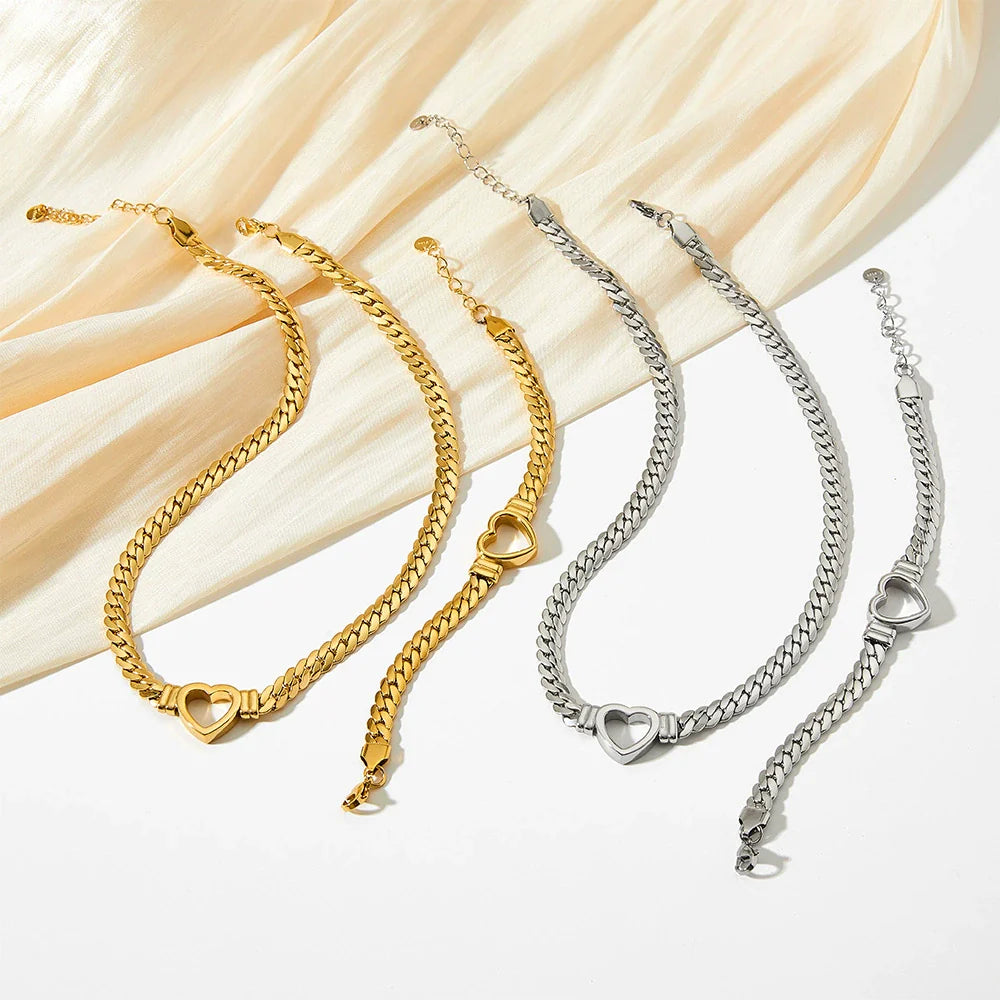 Chrome Love Cuban Chain