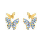 Golden Butterfly Earring