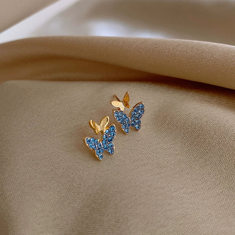 Golden Butterfly Earring
