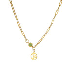 Wholesale Women'S Stainless Steel and Titanium Constellation Fashion Cross Chain Necklace with Electroplating Treatment