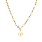 Wholesale Women'S Stainless Steel and Titanium Constellation Fashion Cross Chain Necklace with Electroplating Treatment